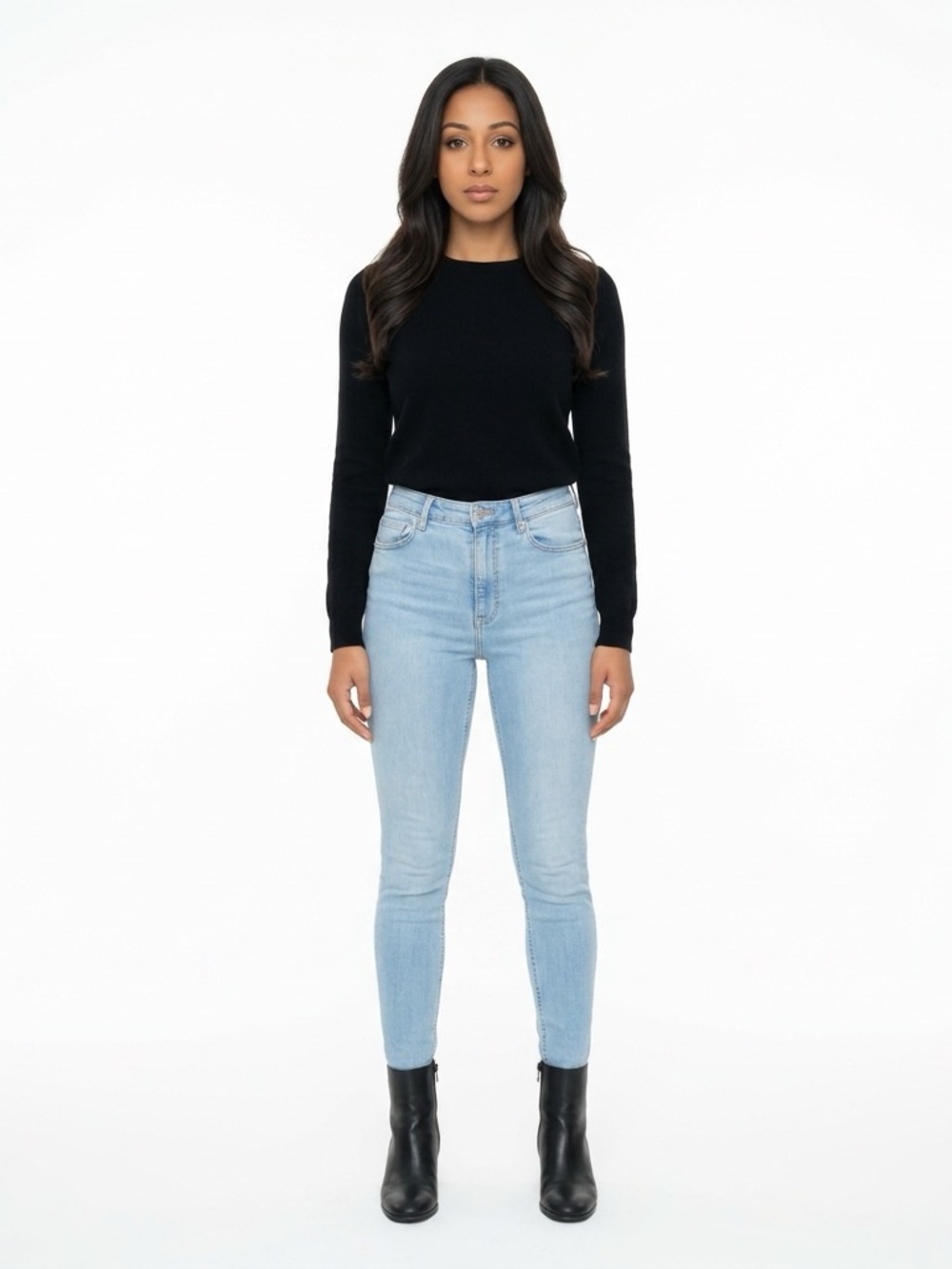 Zara Light Blue Skinny Jeans - Women